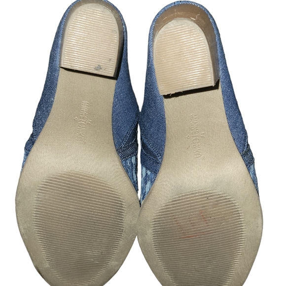 Minnetonka Mona Attached Chunky Heel Slide Sandals sz 8 - Picture 2 of 7